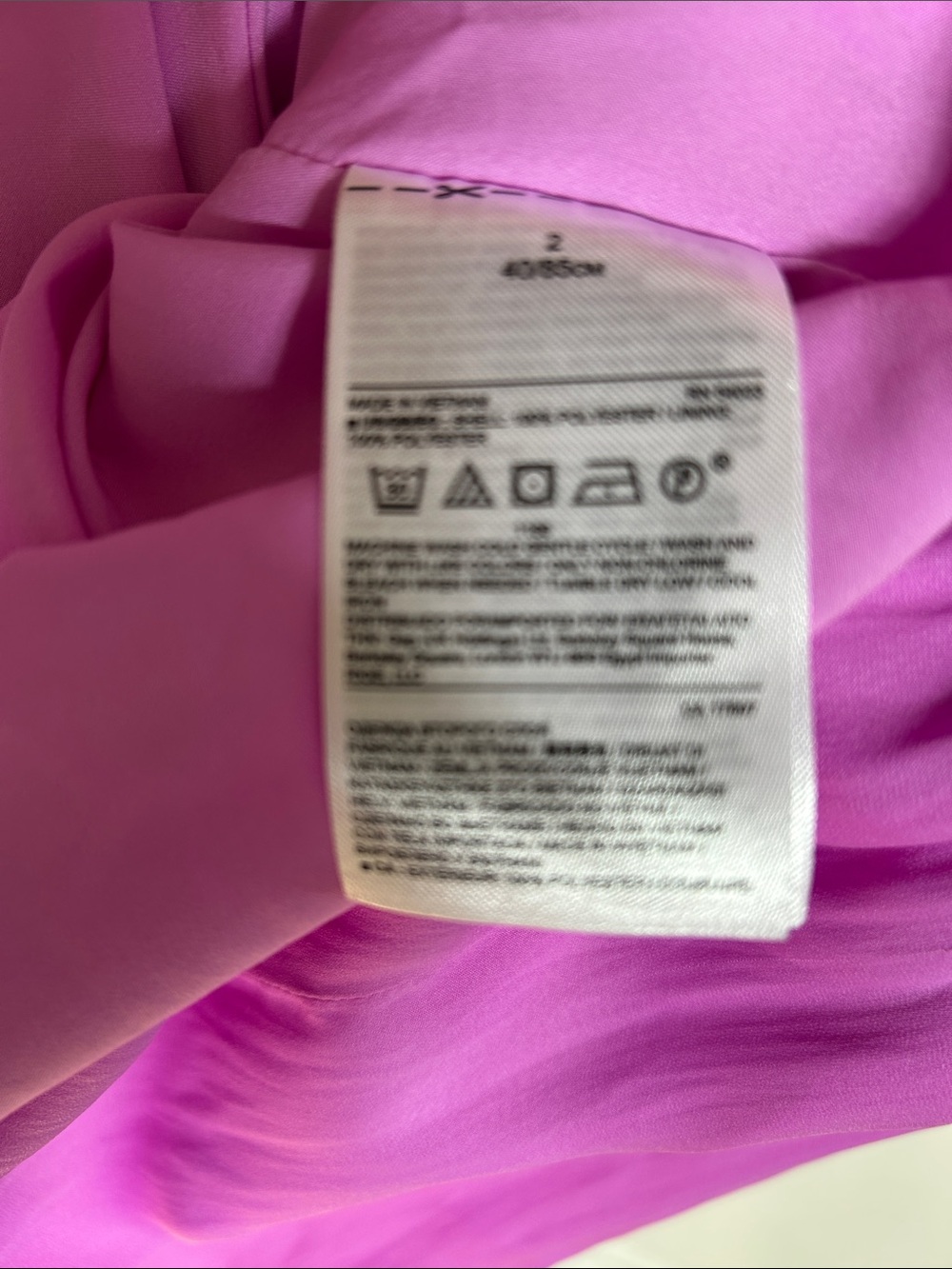 Banana Republic Sleeveless V-Neck Pleated Waist Dress in Pink - Picture 12 of 12